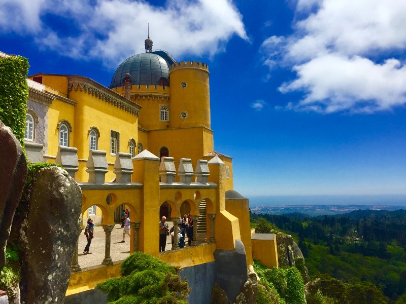 Pena Castle In Sintra, Portugal Is A Dream
