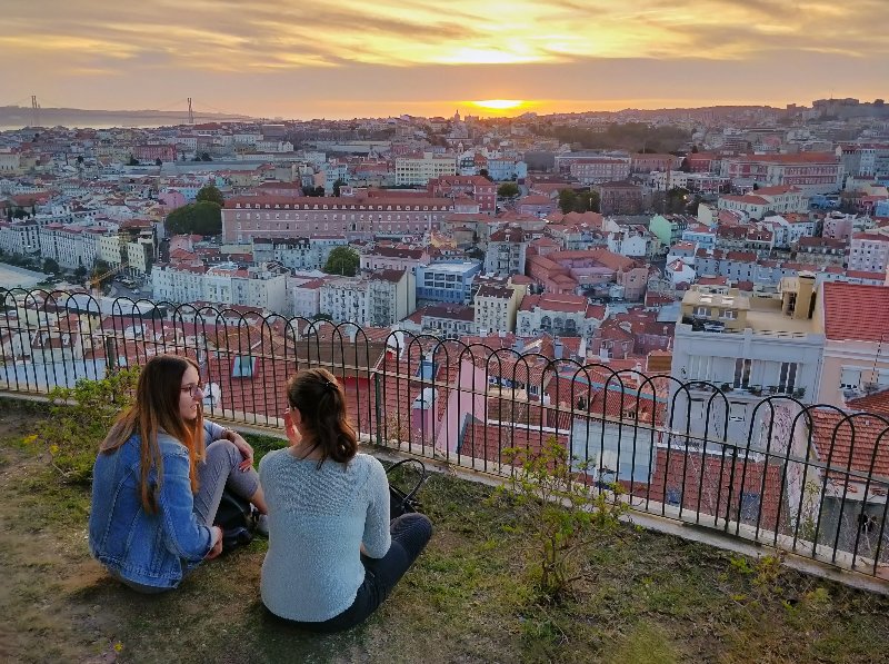 Lisbon From Above From One Of Seven Hills In The City - Photo By Tomas Halajcik