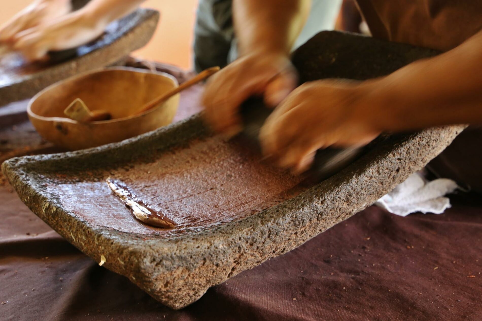 Traditional Belizean Maya Chocolate Making At Ixcacao Farm