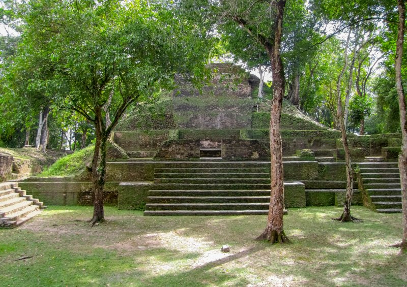 The Mayan Temple Complex Of Cahal Pech