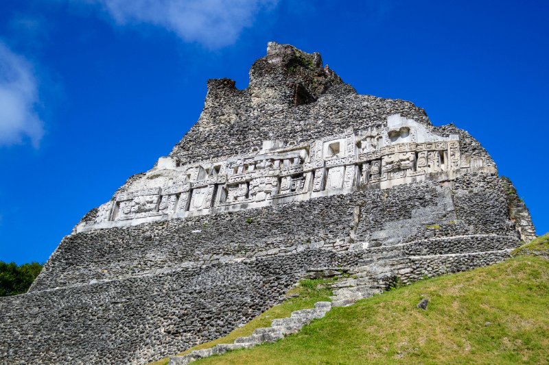 Xunantunich Mayan Temple Ruins In Near San Ignacio