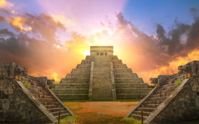 Mayan Pyramids Of Mexico