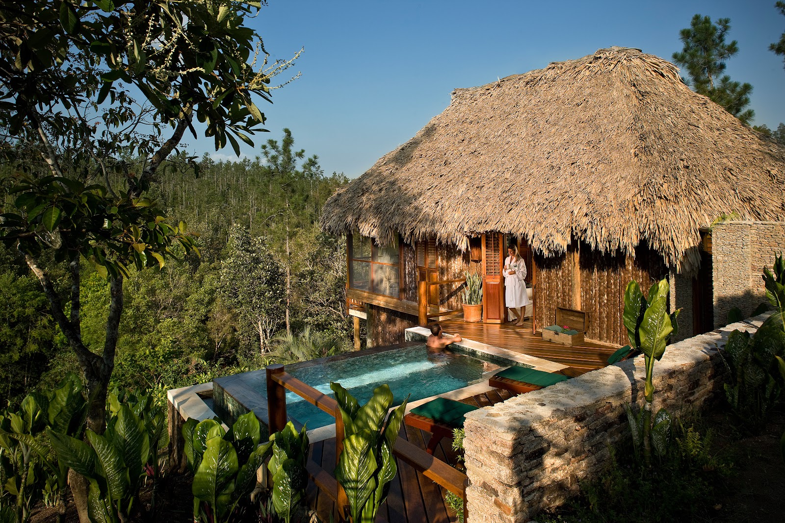 Enjoy Your Luxury Cabana In The Jungle!